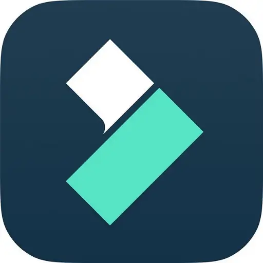 الشعار الرسمي لبرنامج Wondershare Filmora Full Activated لتحرير الفيديو.